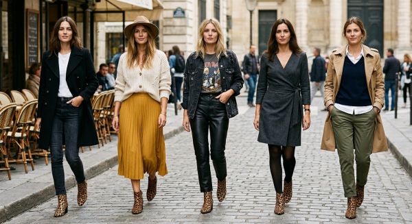 Top 5 tenues à adopter avec des bottines léopard